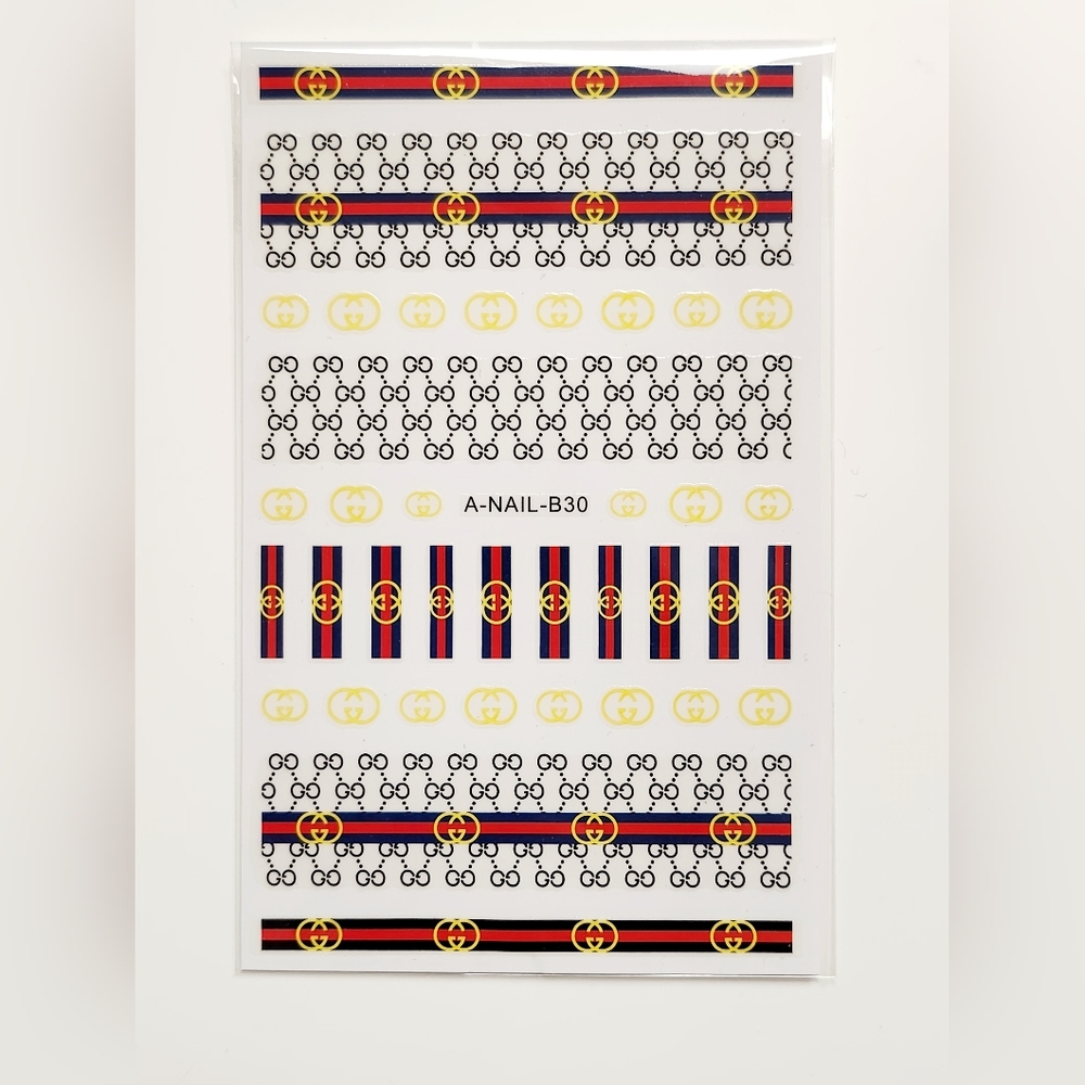 NWT NAIL ART DESIGN STICKERS: N°106!